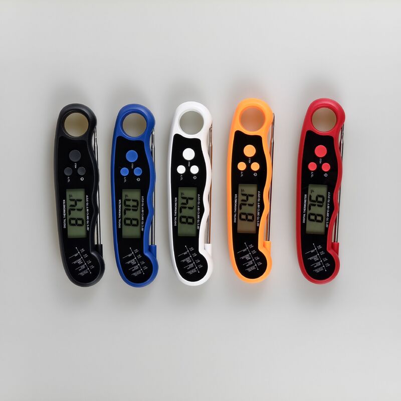 Folding Probe LCD Digital Instant Reading Thermometer Kitchen Milk Candy Oven Barbecue Food Cooking Meat Temperature Instrument