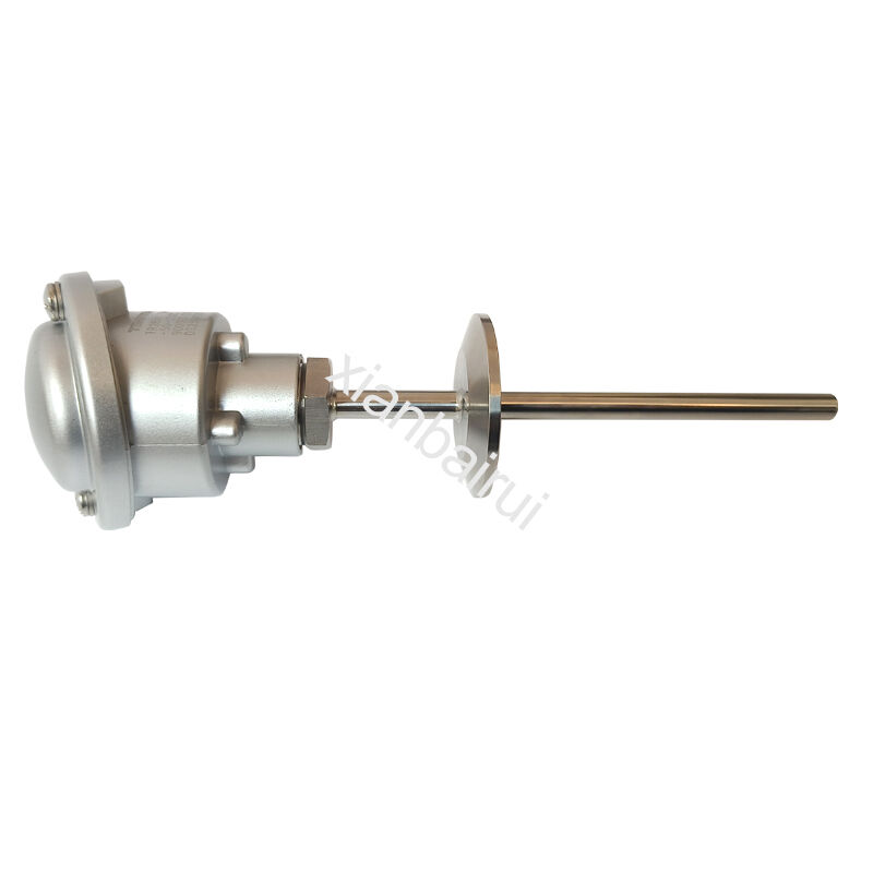 Pt100 Stainless Steel Temperature Sensor with 0.15 Accuracy and Chuck Type Thermal Resistor for Food and Pharmaceutical Industries