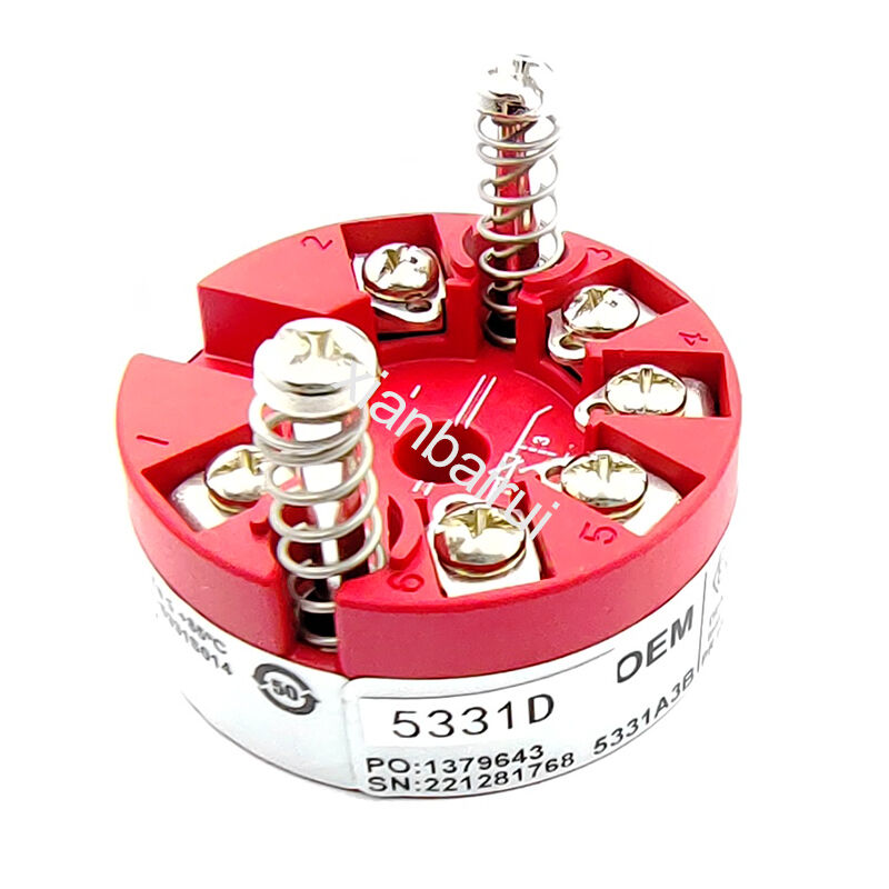 PR electronics 5331A/5331DRound head temperature transmitter RTD/TC Universal type for B/K/J/E/S/N thermocouples