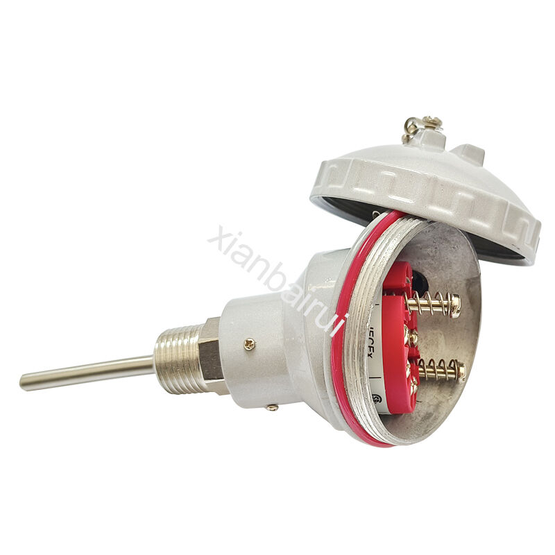PR electronics 5331A/5331DRound head temperature transmitter RTD/TC Universal type for B/K/J/E/S/N thermocouples