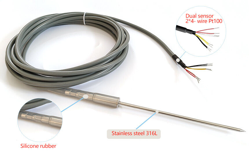 Hot Selling 316L Double Branch Temperature Sensor Puncture Sterile Cabinet with High Sensitivity for Temperature Monitoring