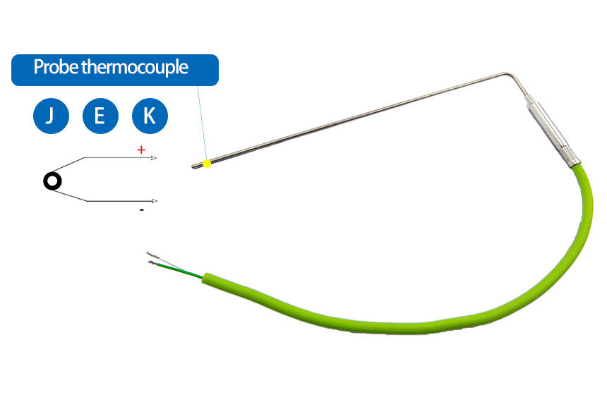 High Precision K-Type Thermocouple 0-650°C Temperature Sensor with 1mm/2mm/3mm Diameter