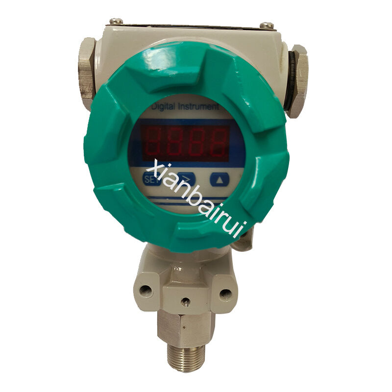 Factory Priced Digital LCD Pressure Gauge 4-20mA Efficiently Measures Water Barometric Oil Pressure Fast Supply