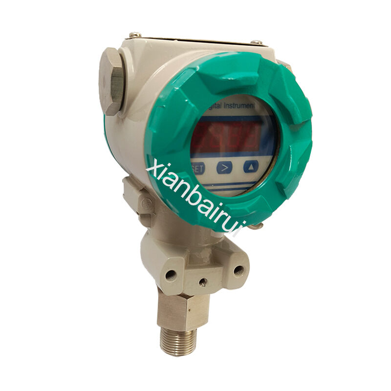 Factory Priced Digital LCD Pressure Gauge 4-20mA Efficiently Measures Water Barometric Oil Pressure Fast Supply