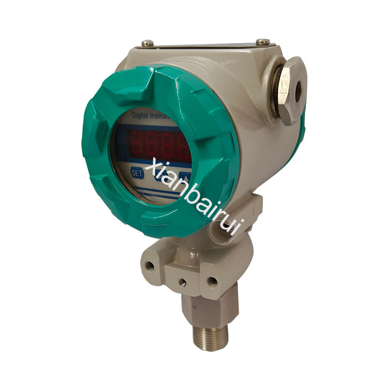 Factory Priced Digital LCD Pressure Gauge 4-20mA Efficiently Measures Water Barometric Oil Pressure Fast Supply