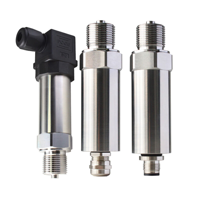 High Accuracy 0-10V Output Diffused Silicon Hydraulic Pressure Transducer Steam Oil Gas Water Pressure Sensor with 4-20ma