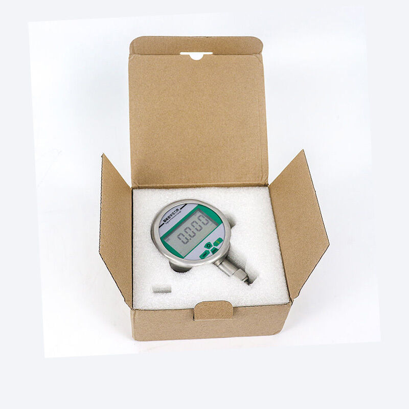 High Precision 80mm Dial Digital Pressure Gauge Instrument Manometer for Precision Pressure Sensing
