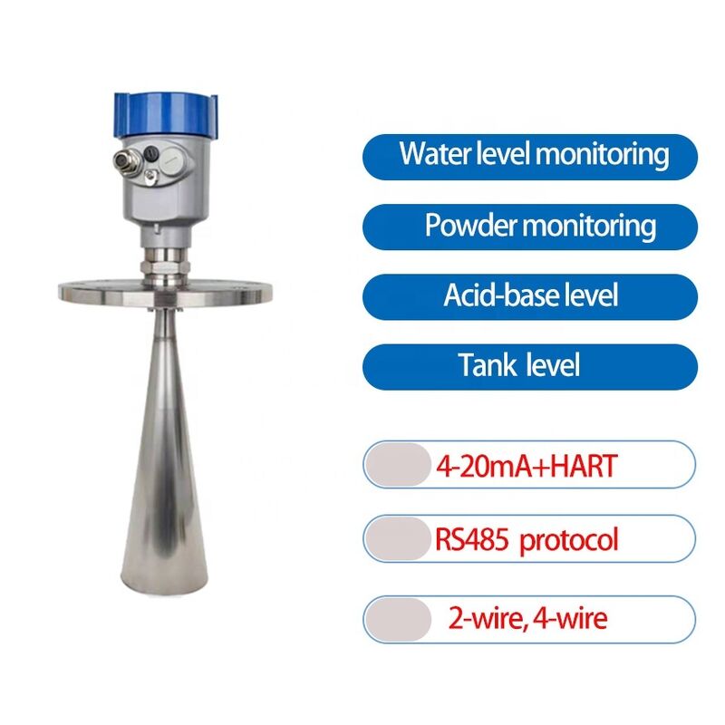 Level Indicator Food Grade Radar Level Transmitter for Milk Industrial -40℃~+30℃ 26GHZ/6.8GHZ 1 Years 1m-80m CN;ANH OEM