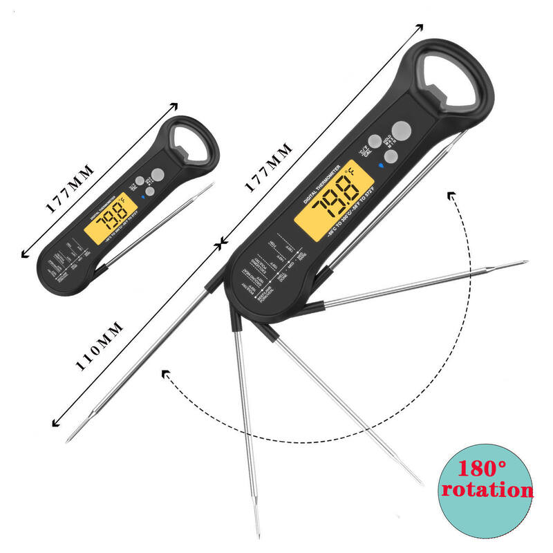 Super Household Thermometers Fast Reading Food BBQ Thermometer Digital Cooking Thermometer with Inside Magnet Temperature Sensor