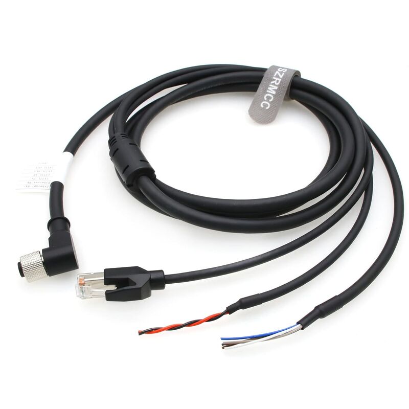 SZRMCC Livox Mid-360 Cable M12 Pin Female Aviation Plug 3 1 Splitter Data Sensor Cable for DJI Lidar Livox Mid-360 Mid-70 Avia