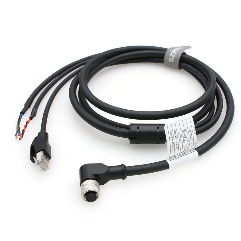 SZRMCC Livox Mid-360 Cable M12 Pin Female Aviation Plug 3 1 Splitter Data Sensor Cable for DJI Lidar Livox Mid-360 Mid-70 Avia