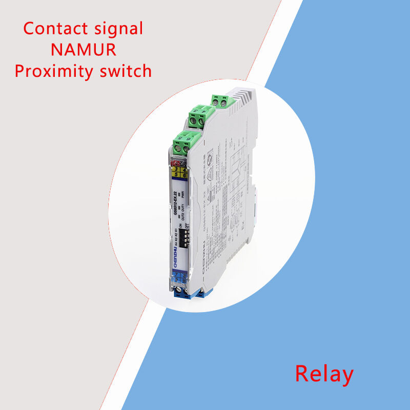 Chenzhu GS8512-EX.22 Isolation Amplifier AC Motor Signal Converter Safety Barrier CJ-SG SC-VA for Distribution