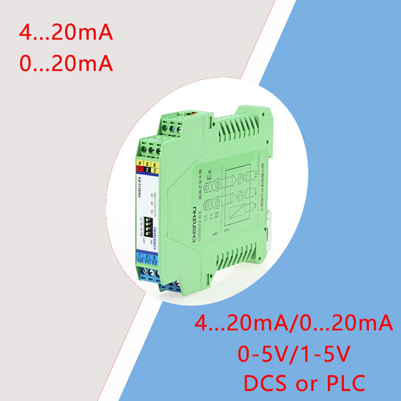 4-20mA signal Isolator 1 in 1 Out /1 in 2 Out /2 in 2 Out Isolation Grid Distribution Module signal Separator