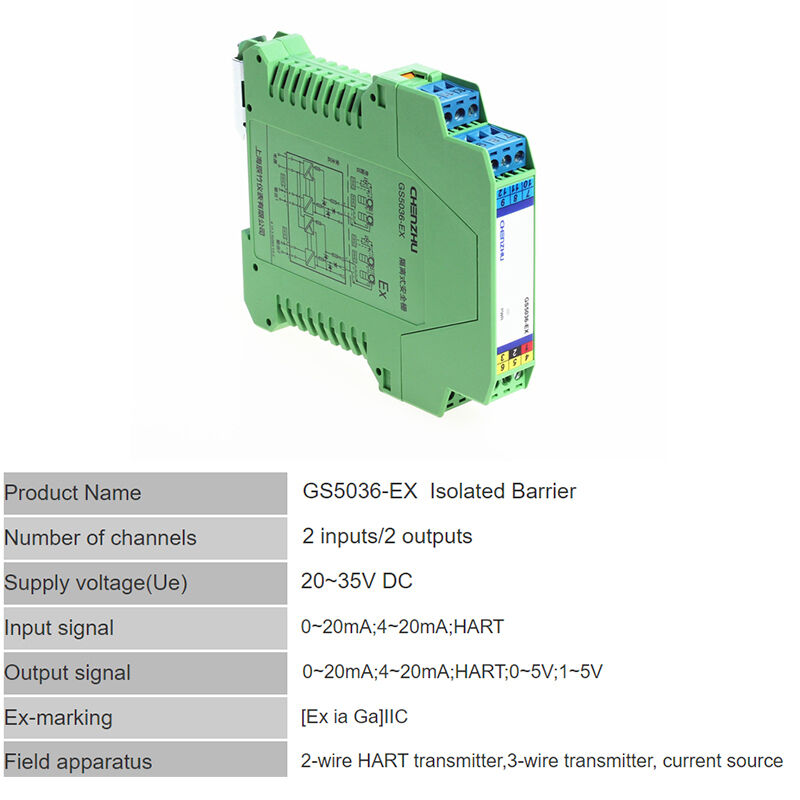 4-20mA signal Isolator 1 in 1 Out /1 in 2 Out /2 in 2 Out Isolation Grid Distribution Module signal Separator