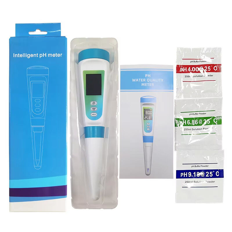 High Accuracy 0.1 pH Sensor Meter with LCD Display and Customizable OEM ODM Support for Laboratory Use