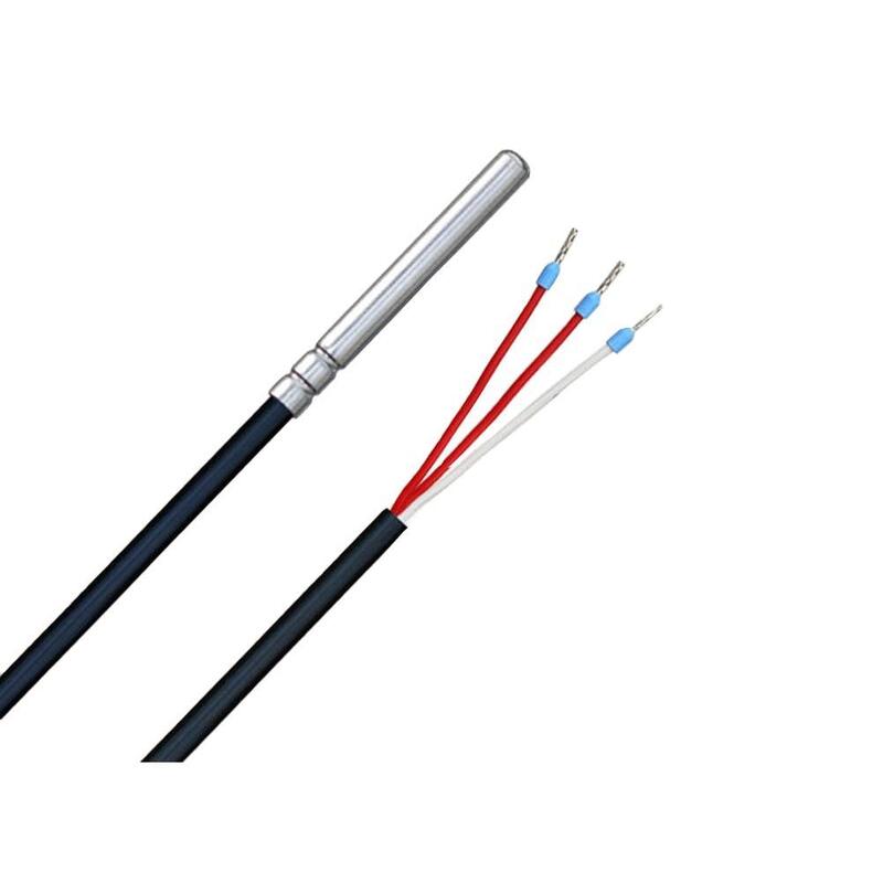 Stainless Steel Waterproof High Precision PT100 RTD Temperature Sensor for Industrial Applications