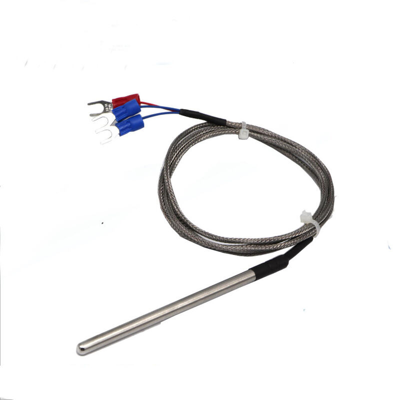 Stainless Steel Waterproof High Precision PT100 RTD Temperature Sensor for Industrial Applications